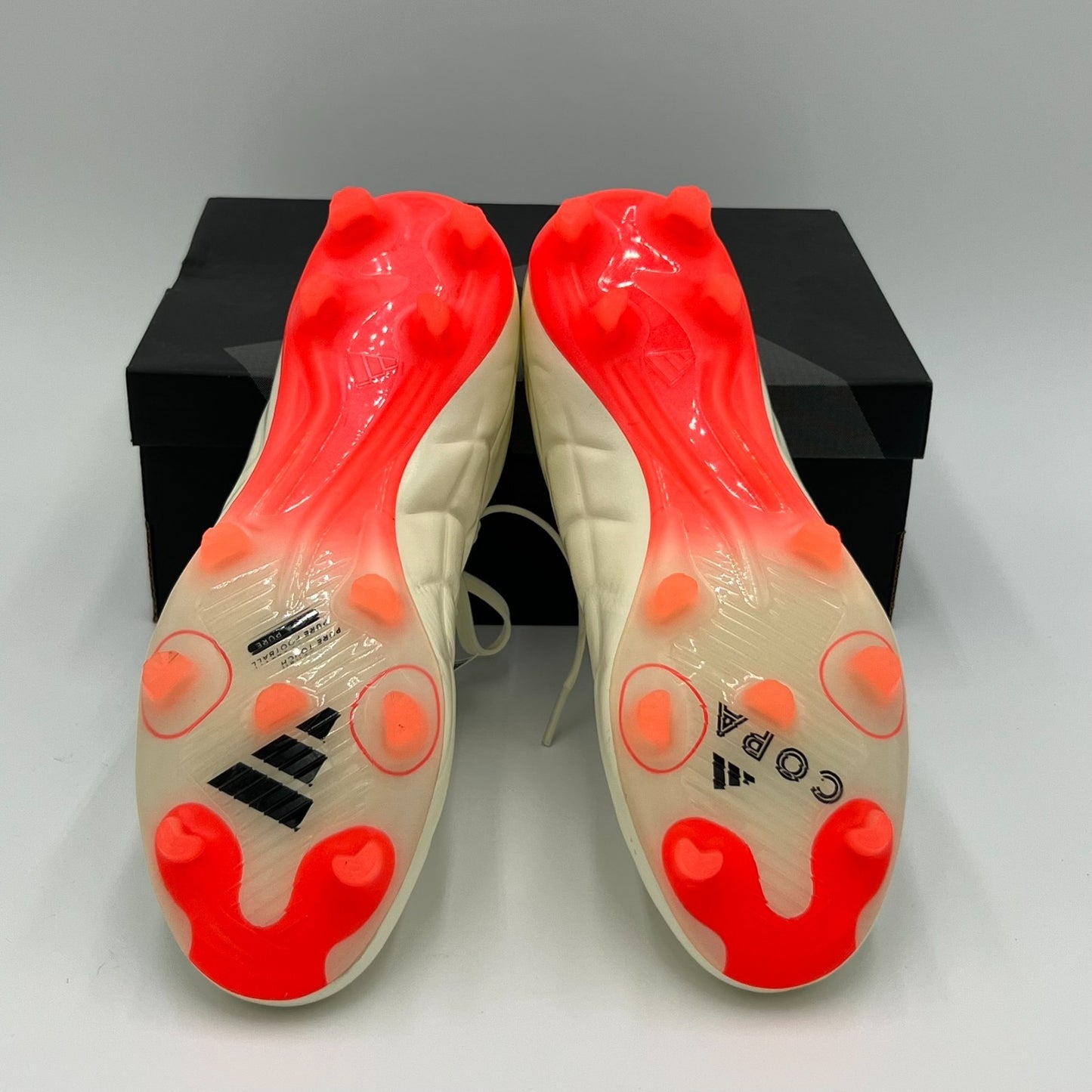 Adidas Copa Pure 2 Pro FG Soccer Cleats Men’s 7 Ivory Black Red IE4979 New