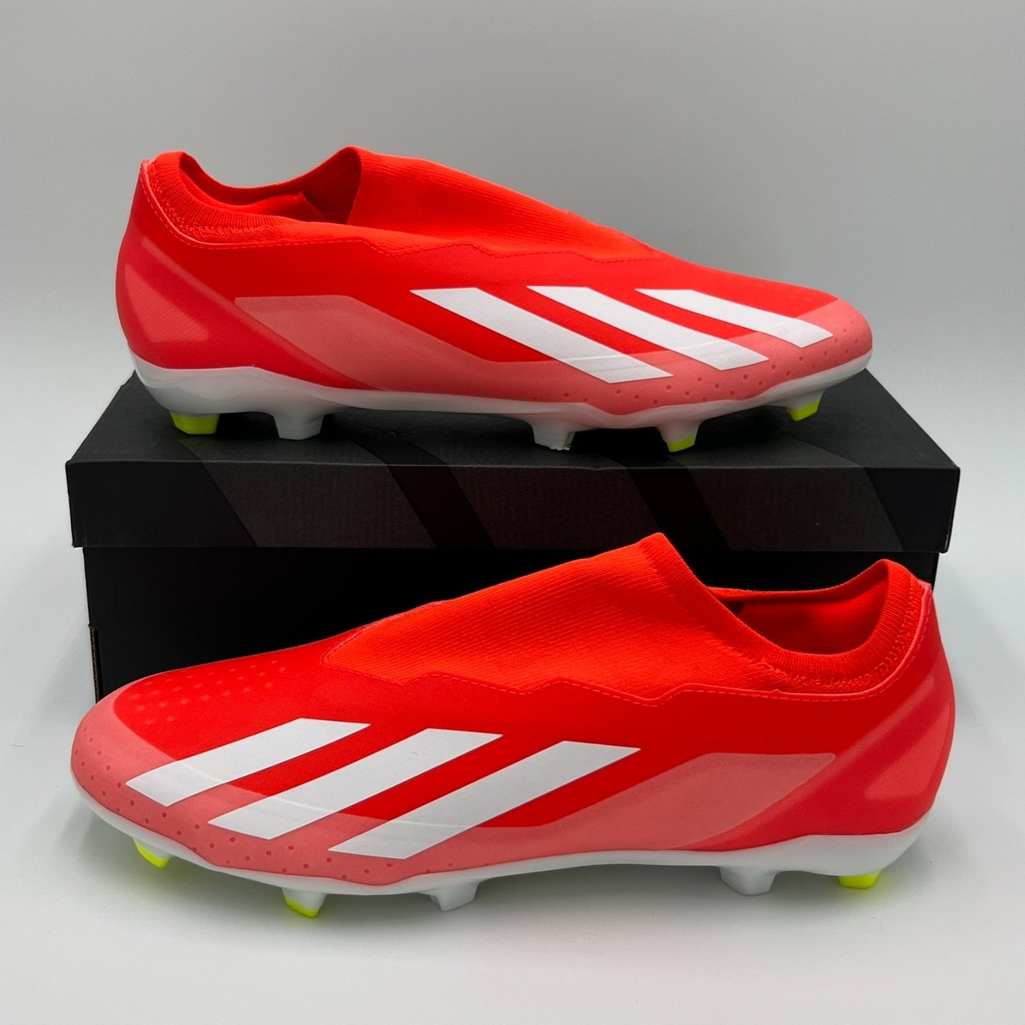 Adidas X Crazyfast League LL FG Soccer Cleats Men13/Wom14 Red White IG0623 New