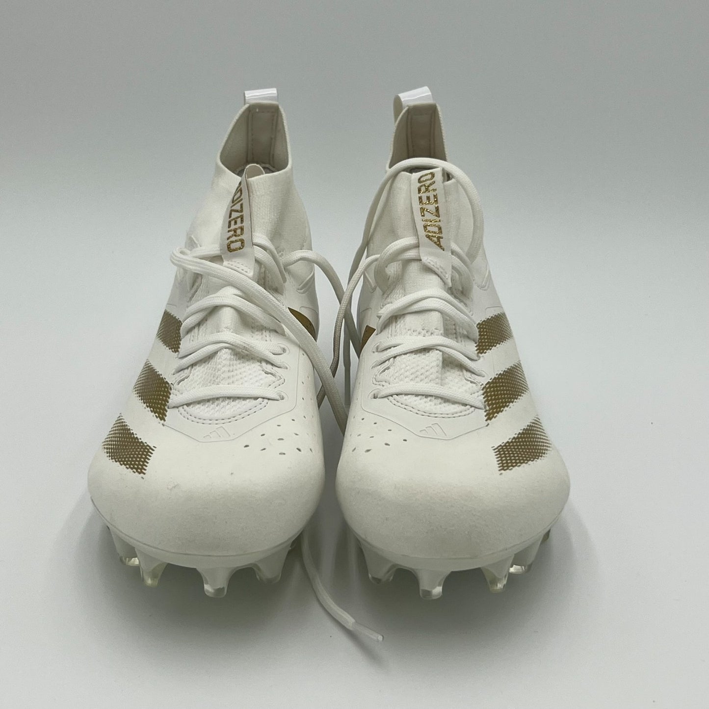 Adidas Adizero Impact+ Football Cleats Men’s Size 10.5 White Gold IG3457 New