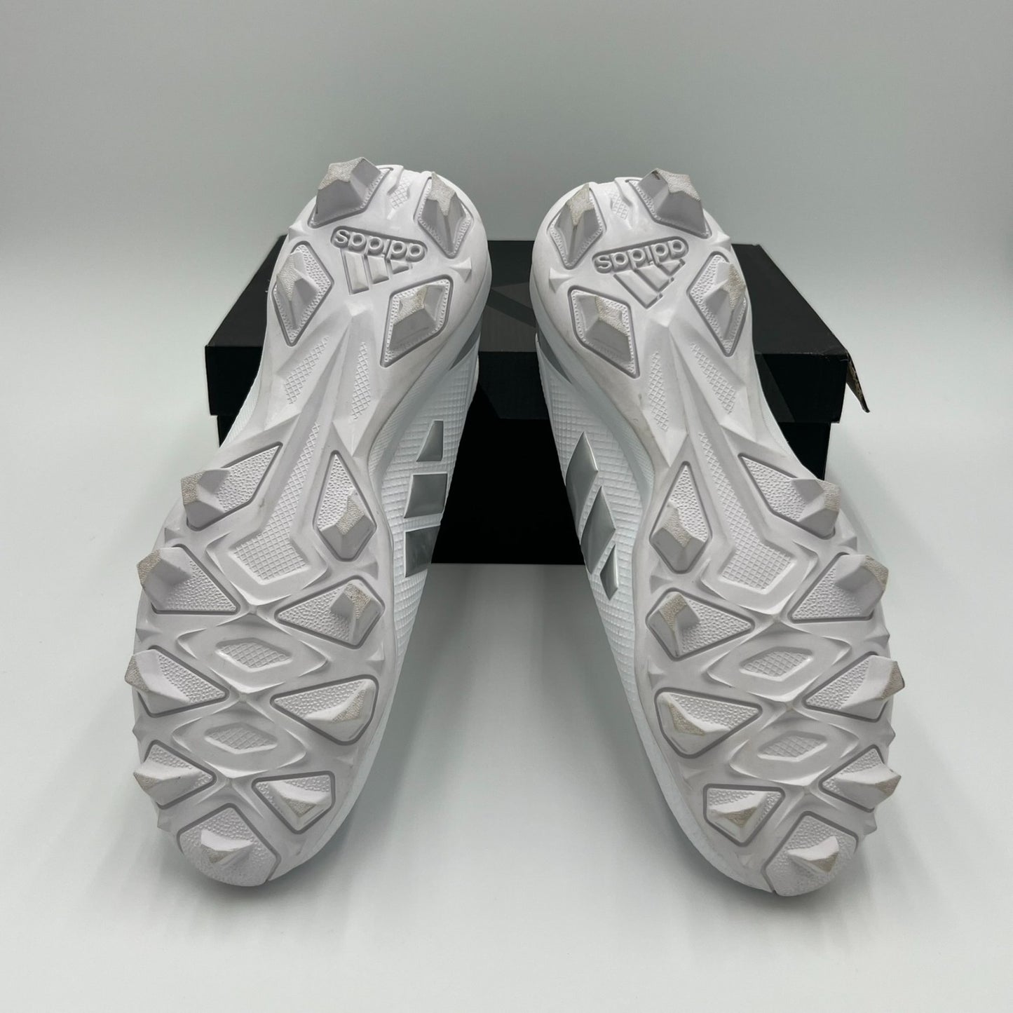 Adidas Adizero Impact.2 MD Football Cleats Men’s Size 8.5 White/Silver IF5103