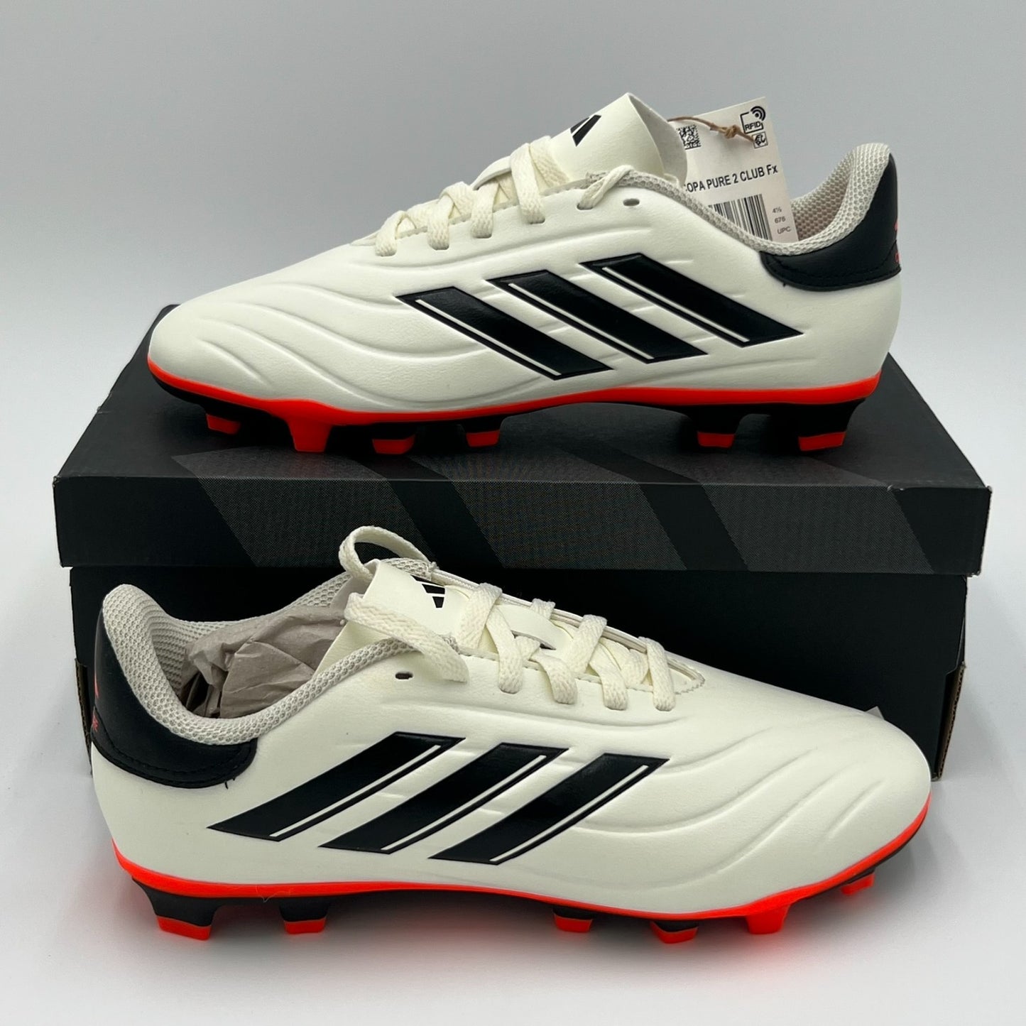 Adidas Copa Pure 2 Club FxG Soccer Cleats Men’s 5 / Women’s 6 White IG1099