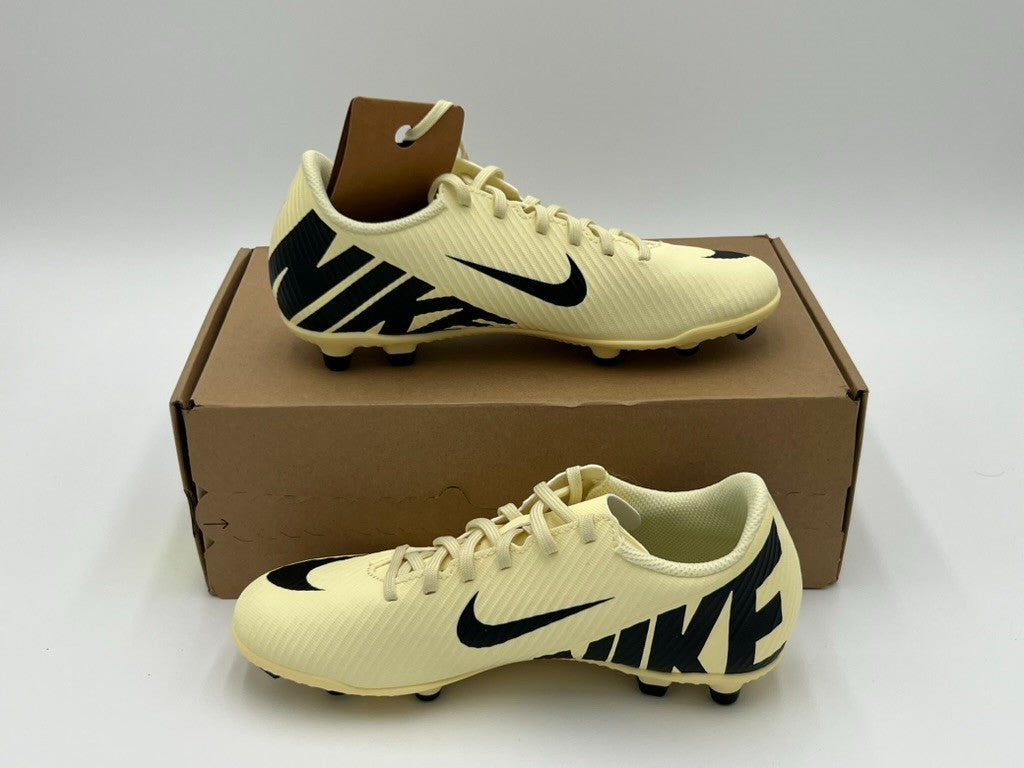 Nike Vapor 15 Club FG/MG Soccer Cleats Size M 4.5 W 6 Lemonade/Black DJ5963-700