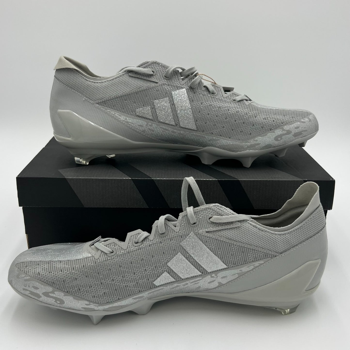 Adidas Adizero Electric Football Cleats Men’s Size 15 GraySilverMetallic IE4419