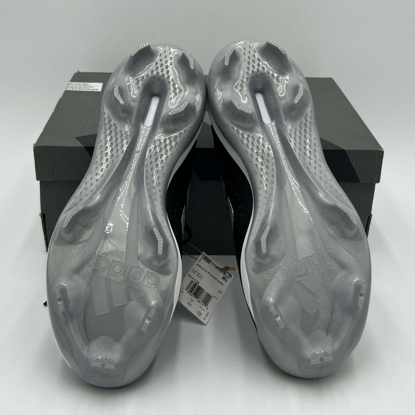 Adidas Adizero PureHustle 3 TPU Softball Cleats Women’s 9 Black Silver IG7136