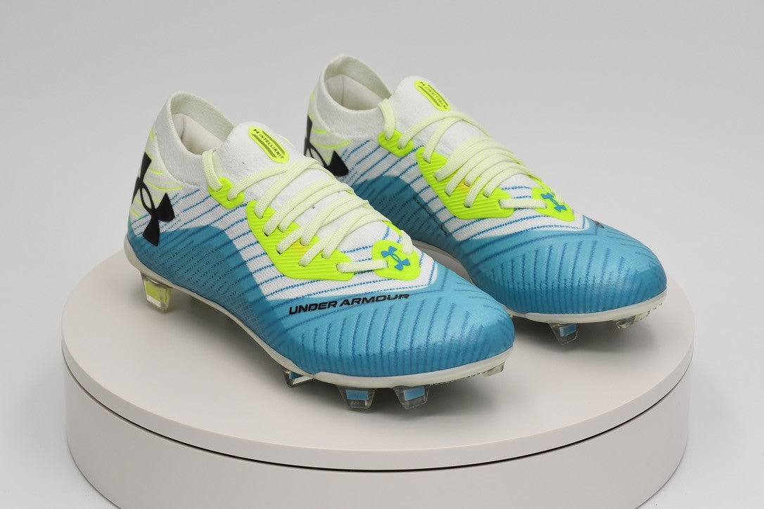 Under Armour UA Shadow Elite 2.0 FG Women’s Soccer Cleats White/Blue 3027240-100