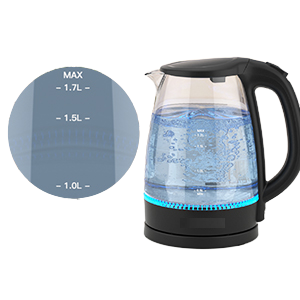 Enlite Fast Boiling Electric Glass Kettle