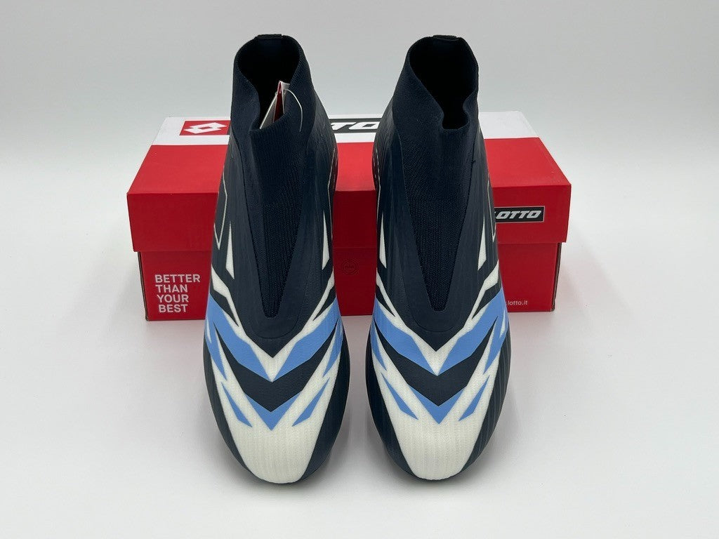 Lotto Solista 100/200/300 VI FG Soccer Cleats Navy Blue 2181 28/30/32-9Z4