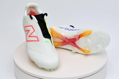 New Balance Burn X4 Lacrosse Cleats White Print Men’s Size 5.5 BURNLE4