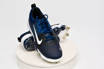 Nike Force Zoom Trout 9 Pro Baseball Cleats Midnight Navy/White FB2907-400