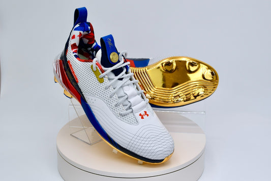 Under Armour UA Harper 7 Low USA ST Baseball Cleats Men Size 11.5 3025645-100