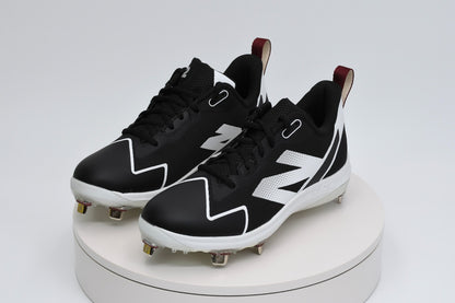 New Balance FuelCell Romero Duo Women’s Softball Cleats Black White SMROMBK2