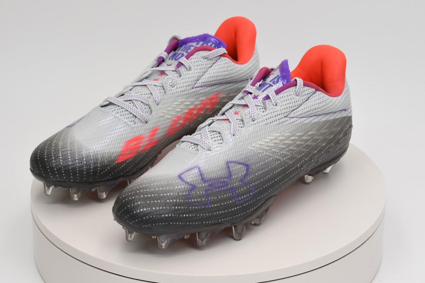Under Armour UA Blur Smoke MC Women’s Football Cleats Grey/Purple 3025123-100