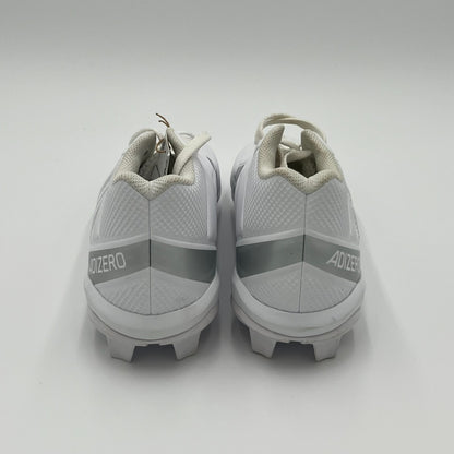 Adidas Adizero Impact.2 MD Football Cleats Men’s Size 8.5 White/Silver IF5103