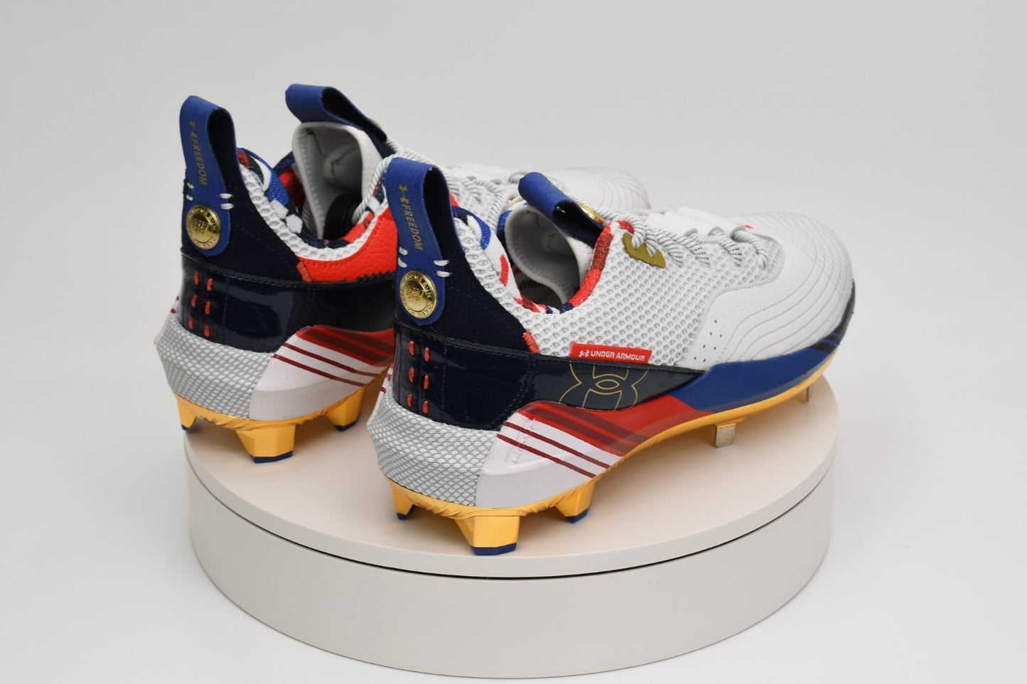 Under Armour UA Harper 7 Low USA ST Baseball Cleats Men Size 11.5 3025645-100