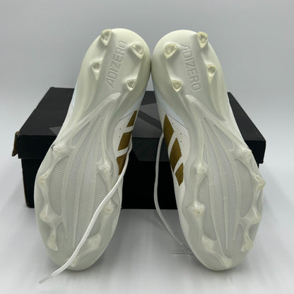 Adidas Adizero Impact+ Football Cleats Men’s Size 10.5 White Gold IG3457 New