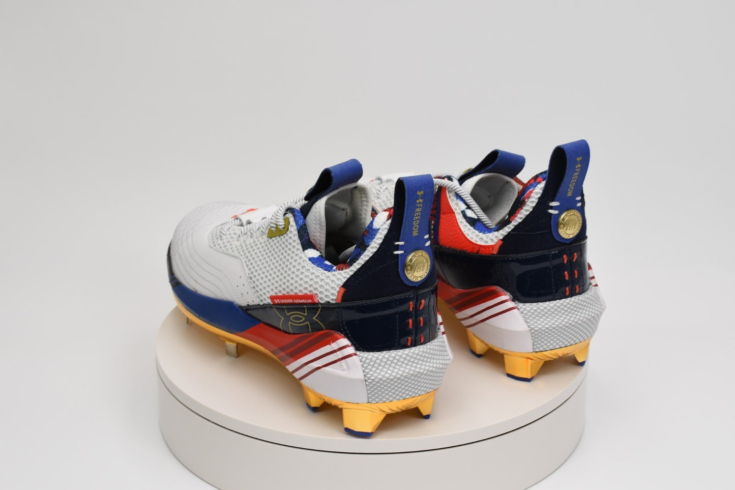 Under Armour UA Harper 7 Low USA ST Baseball Cleats Men Size 11.5 3025645-100