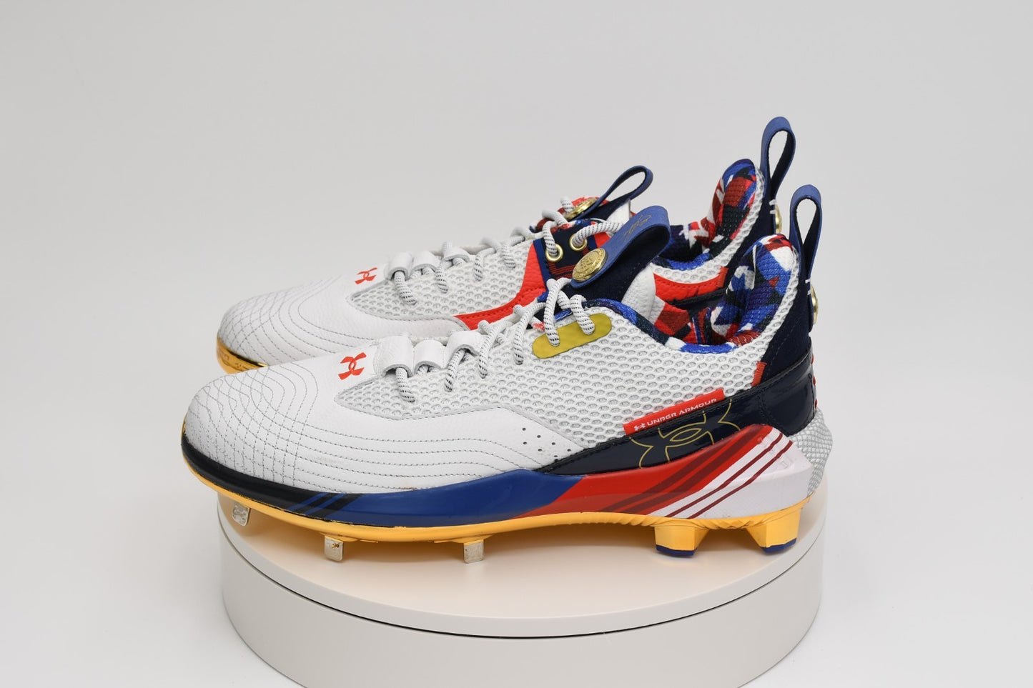 Under Armour UA Harper 7 Low USA ST Baseball Cleats Men Size 11.5 3025645-100