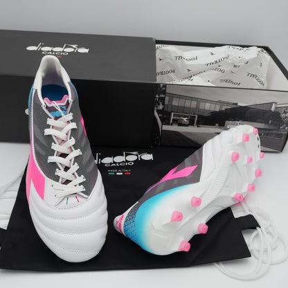 Diadora Brasil Elite Veloce GR ITA LPX Soccer Cleats Size 8 101.179596 01 D0662