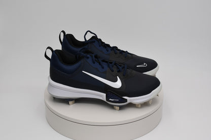 Nike Force Zoom Trout 9 Pro Baseball Cleats Midnight Navy/White FB2907-400