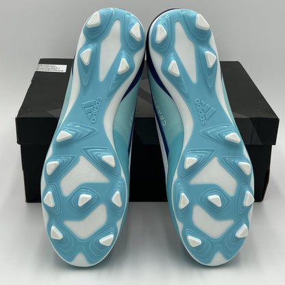 Adidas X Crazyfast.4 FxG Soccer Cleats Men’s Size 8 / Women’s 9 Blue White GY743
