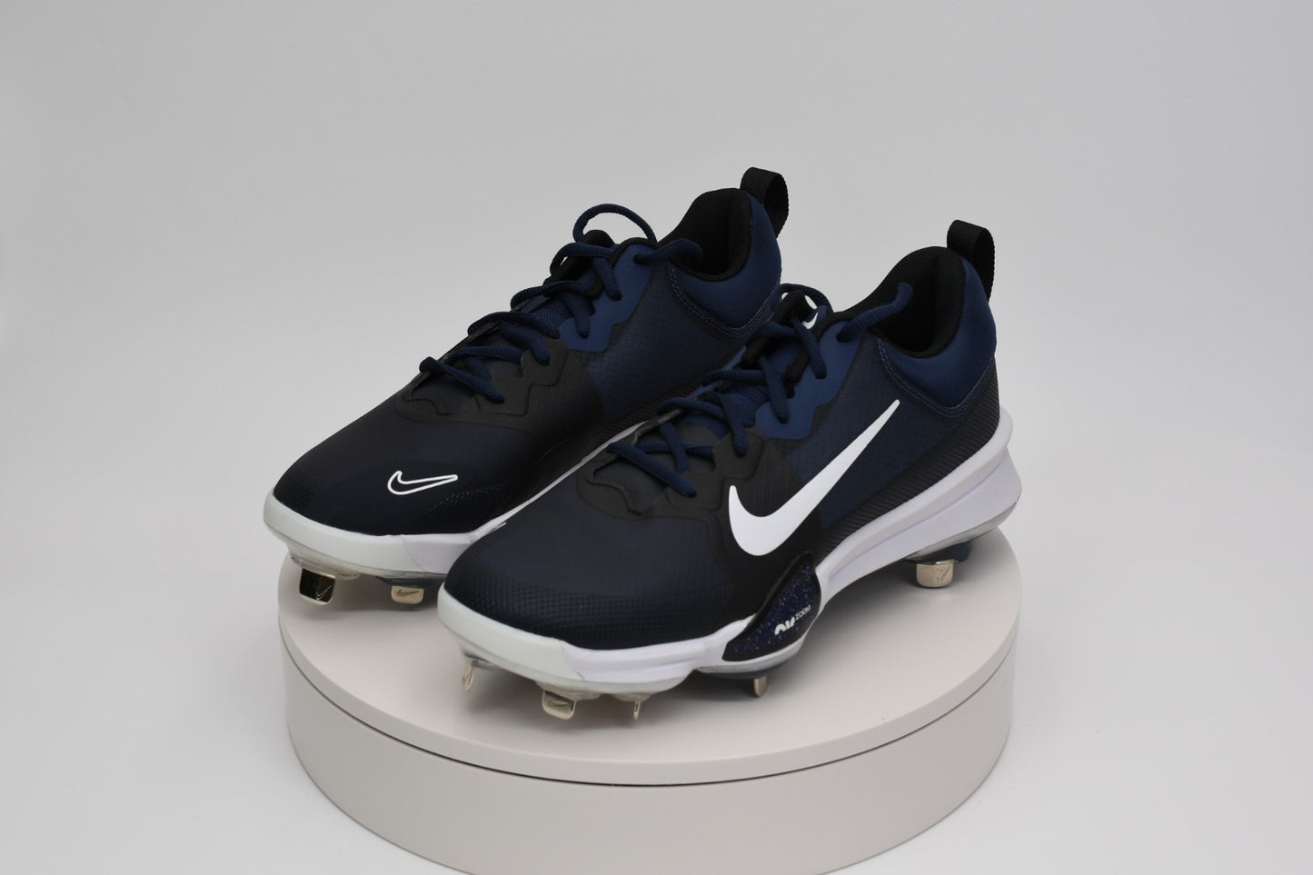 Nike Force Zoom Trout 9 Pro Baseball Cleats Midnight Navy/White FB2907-400