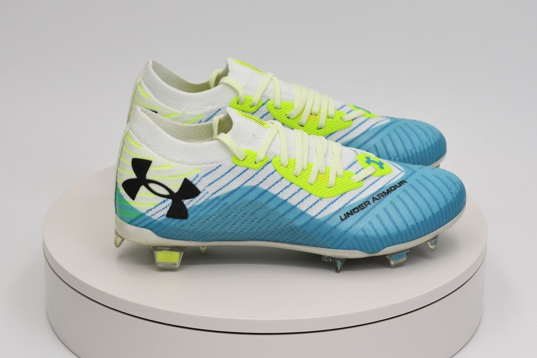 Under Armour UA Shadow Elite 2.0 FG Women’s Soccer Cleats White/Blue 3027240-100