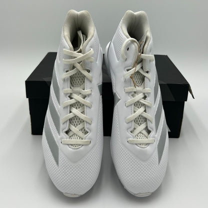 Adidas Adizero Impact.2 MD Football Cleats Men’s Size 8.5 White/Silver IF5103