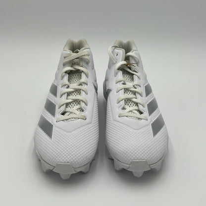 Adidas Adizero Impact.2 MD Football Cleats Men’s Size 8.5 White/Silver IF5103