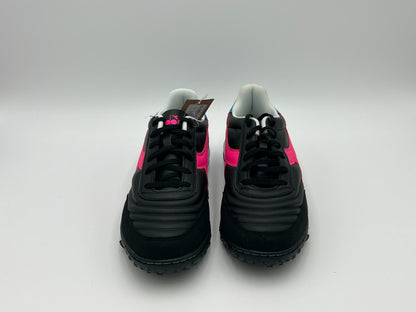 Diadora Calcetto GR LT TF Soccer Shoes Men’s Size 11 Black/Pink/Blue D0730