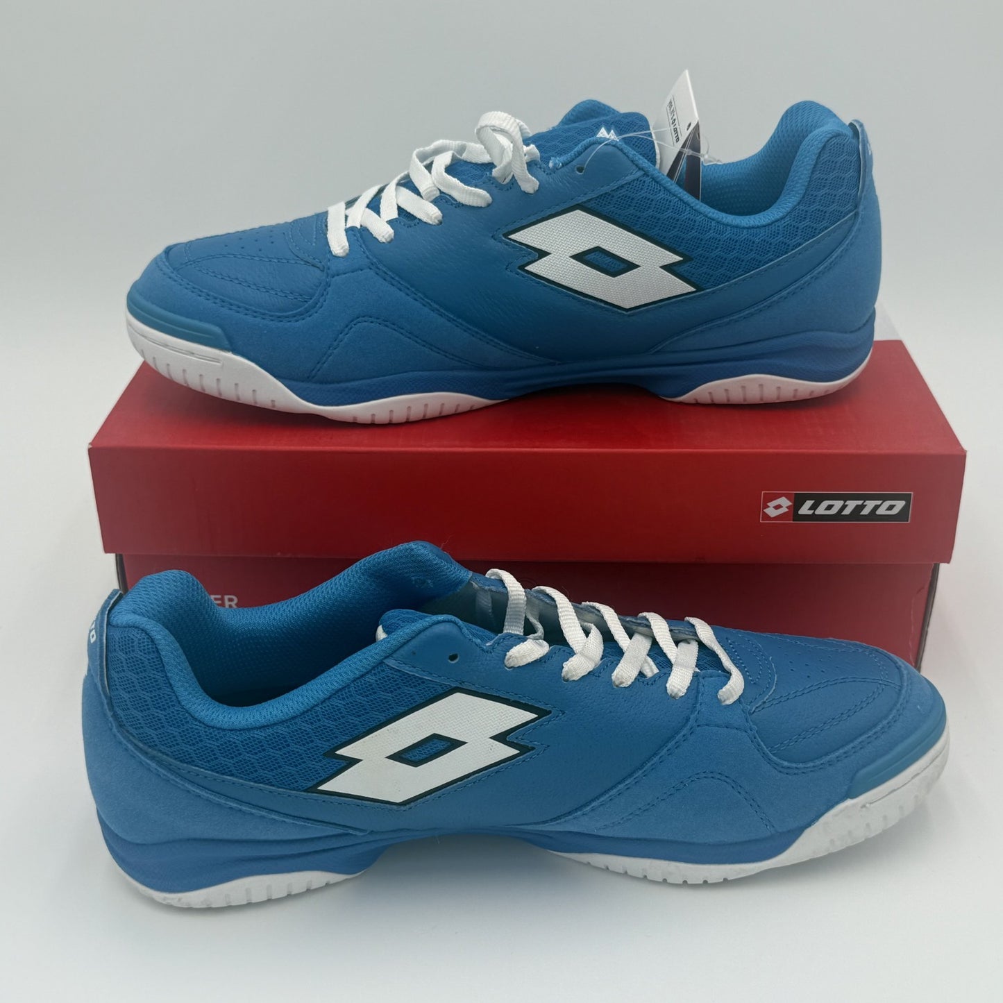 Lotto Tacto 200 V ID Indoor Soccer Shoes Men’s Size 10.5 Blue 214586-88F