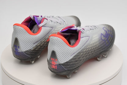 Under Armour UA Blur Smoke MC Women’s Football Cleats Grey/Purple 3025123-100