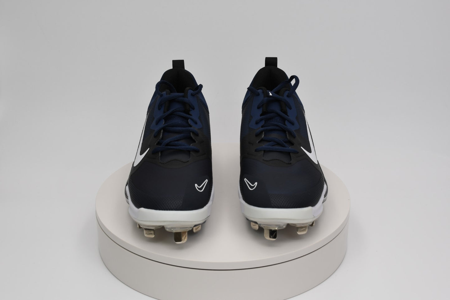 Nike Force Zoom Trout 9 Pro Baseball Cleats Midnight Navy/White FB2907-400