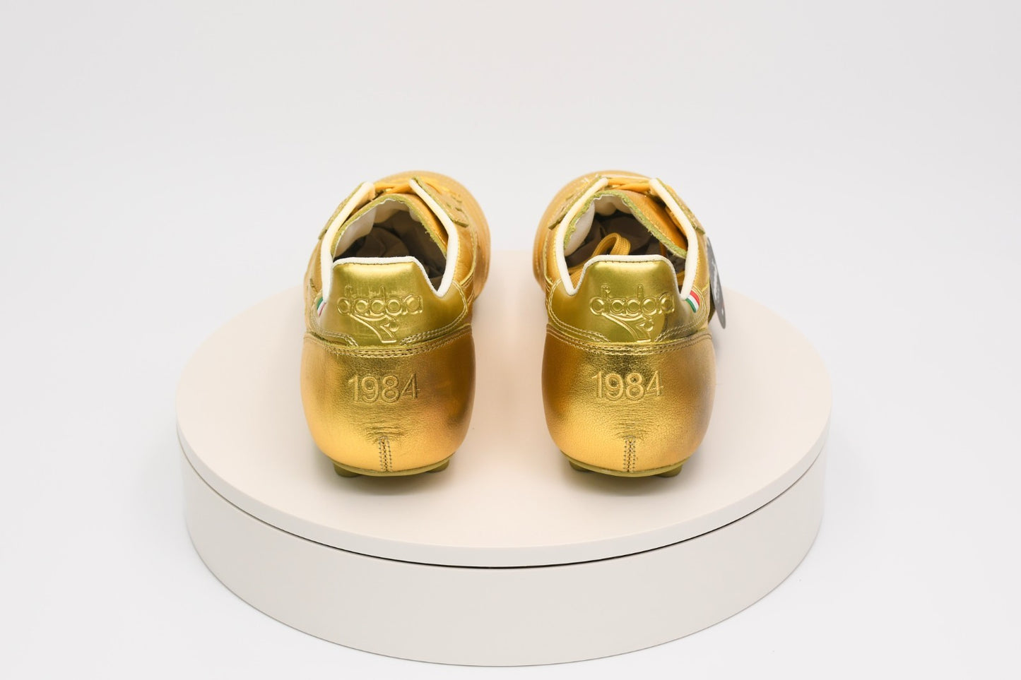 Diadora Brasil Italy OG LT+ MDPU Soccer Cleats Gold Brown 101.178029 01 85002