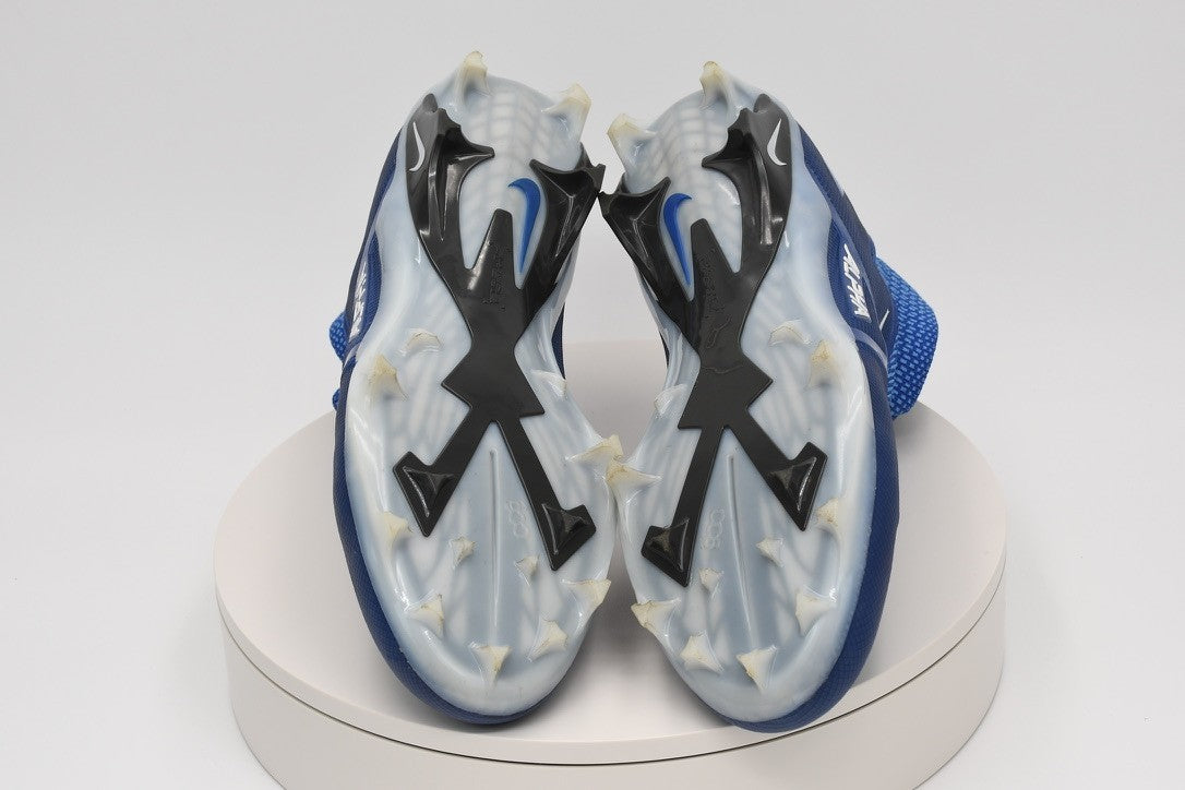 Nike Alpha Menace Elite 3 Football Cleats Game Royal/White CT6648-414 New