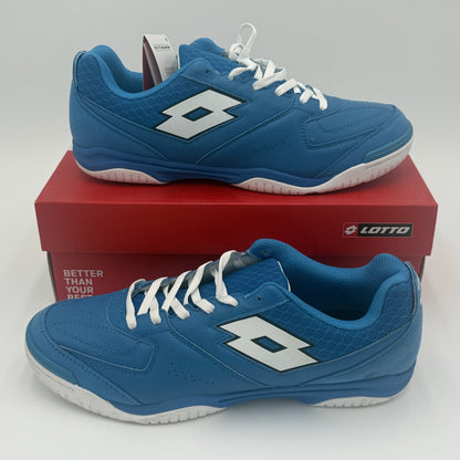 Lotto Tacto 200 V ID Indoor Soccer Shoes Men’s Size 10.5 Blue 214586-88F