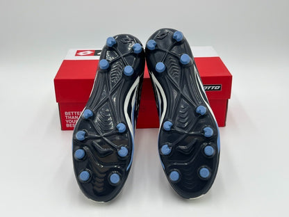 Lotto Solista 100/200/300 VI FG Soccer Cleats Navy Blue 2181 28/30/32-9Z4