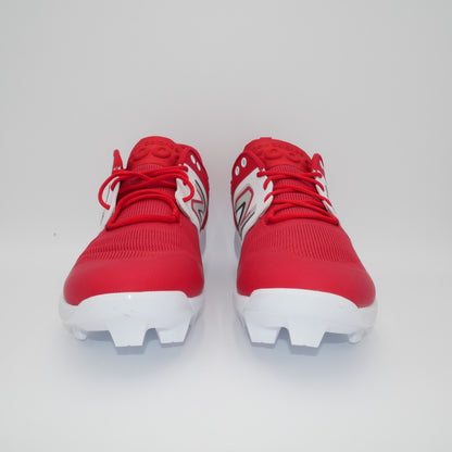 New Balance Fresh Foam 3000 v6 Molded Baseball Cleats Size M 16 W 17.5 Red/White