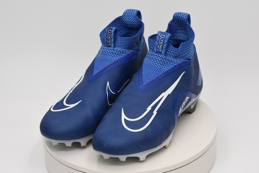 Nike Alpha Menace Elite 3 Football Cleats Game Royal/White CT6648-414 New