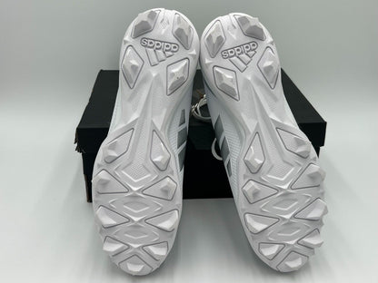 Adidas Adizero Impact.2 MD Football Cleats Men’s Size 10.5 White/Silver IF5103