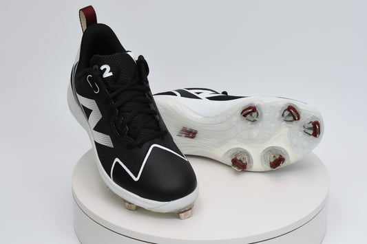 New Balance FuelCell Romero Duo Women’s Softball Cleats Black White SMROMBK2