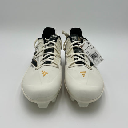 Adidas Adizero Afterburner 9 TPU Baseball Cleats Men’s Size 14 White Gold IG9618