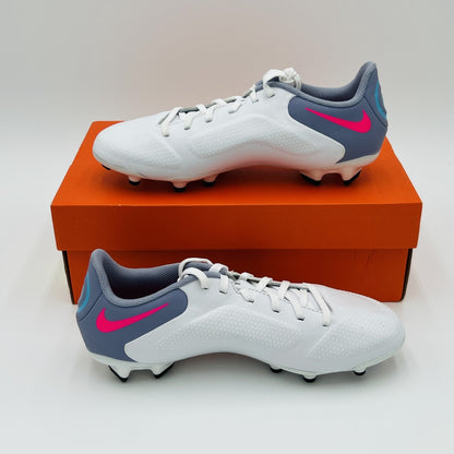 Nike Legend 9 Academy FG/MG Soccer Cleats Men’s 5/Women’s 6.5 White DA1174-146