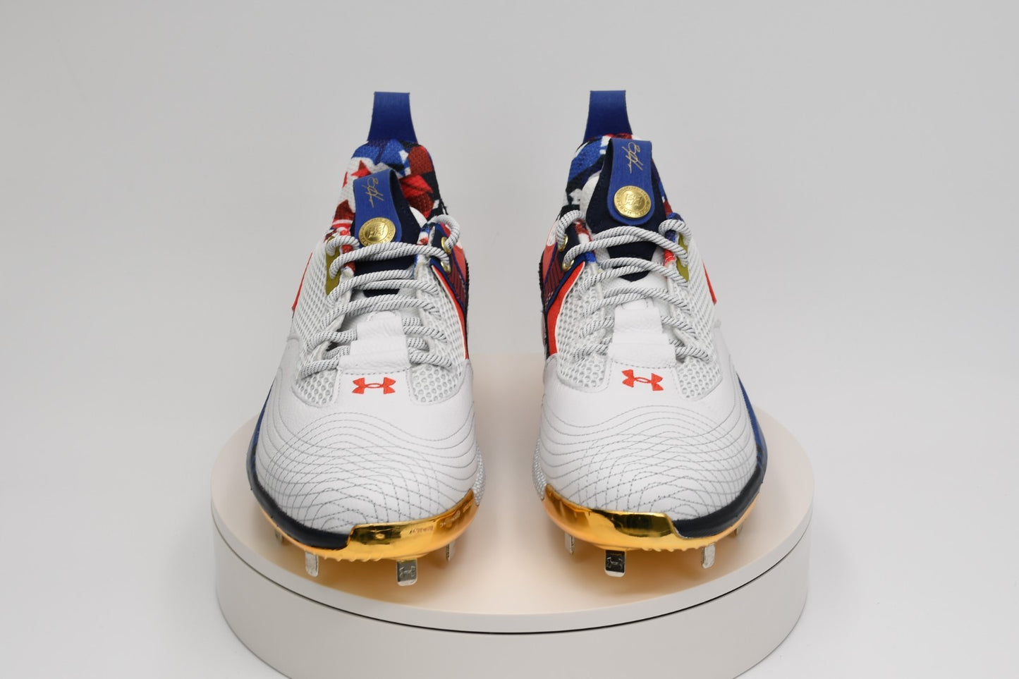 Under Armour UA Harper 7 Low USA ST Baseball Cleats Men Size 11.5 3025645-100