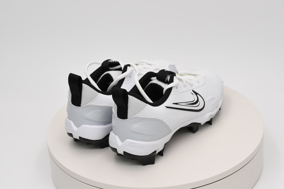 Nike Force Trout 9 Keystone BG Baseball Cleats White/Black/Pure Plat FB9731-100