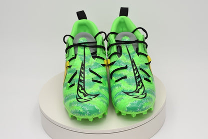 Nike Alpha Menace Pro 3 Football M 11.5 Green Strike/Black Cleats FB8442-303