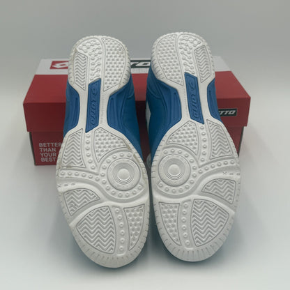 Lotto Tacto 200 V ID Indoor Soccer Shoes Men’s Size 10.5 Blue 214586-88F