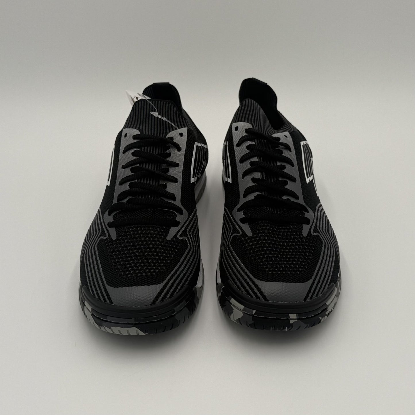 Lotto Tacto 250 ID Indoor Soccer Shoes Black/White/Cool Gray Unisex CN2164575SW