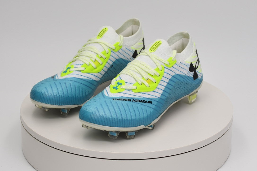 Under Armour UA Shadow Elite 2.0 FG Women’s Soccer Cleats White/Blue 3027240-100