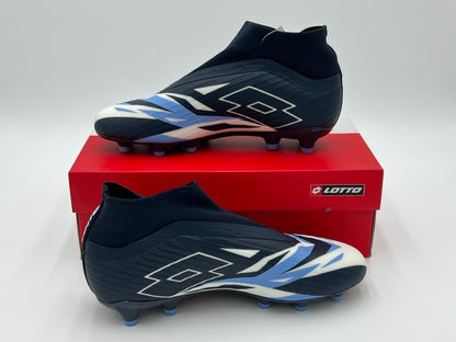 Lotto Solista 100/200/300 VI FG Soccer Cleats Navy Blue 2181 28/30/32-9Z4