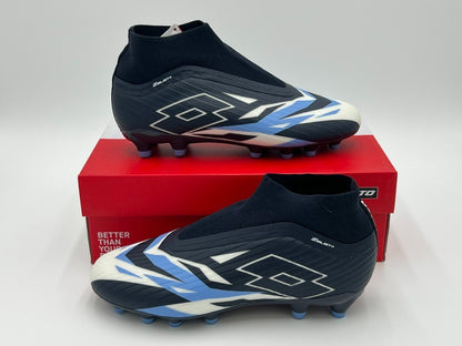 Lotto Solista 100/200/300 VI FG Soccer Cleats Navy Blue 2181 28/30/32-9Z4